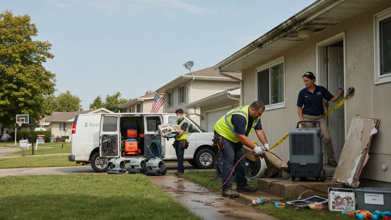 Water Damage Restoration in Janesville, MN near me